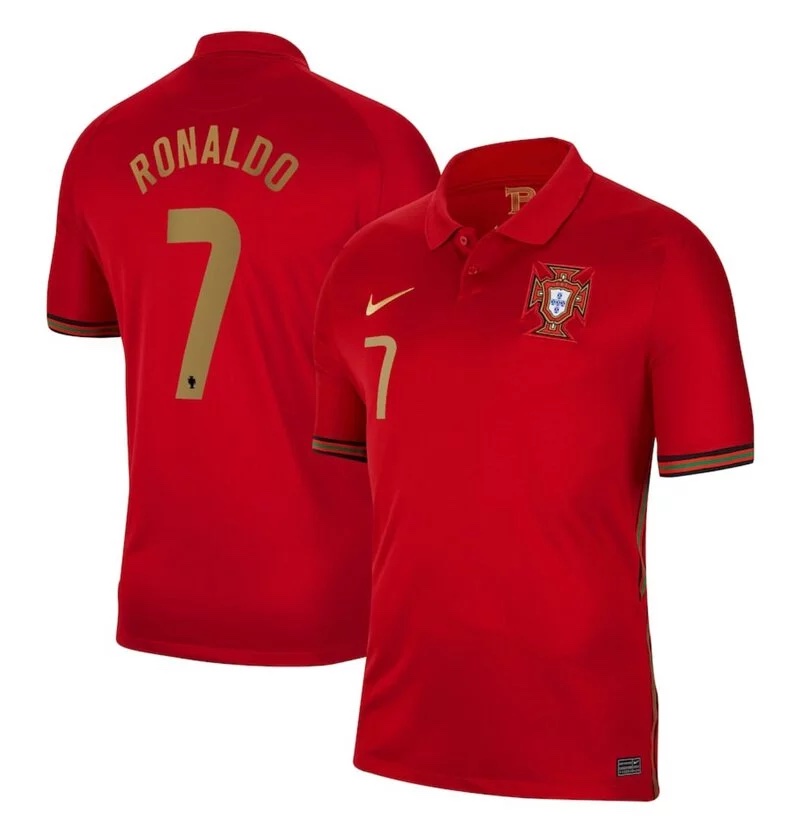 2022 FIFA World Cup - Portugal National Team Home Cristiano Ronaldo Jersey
