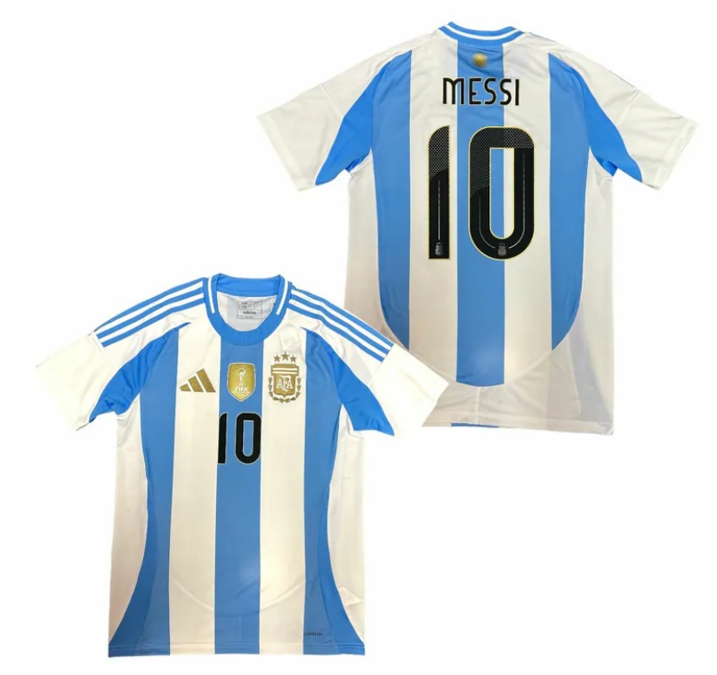 2024 Argentina Home Fan Edition Jersey #10 MESSI