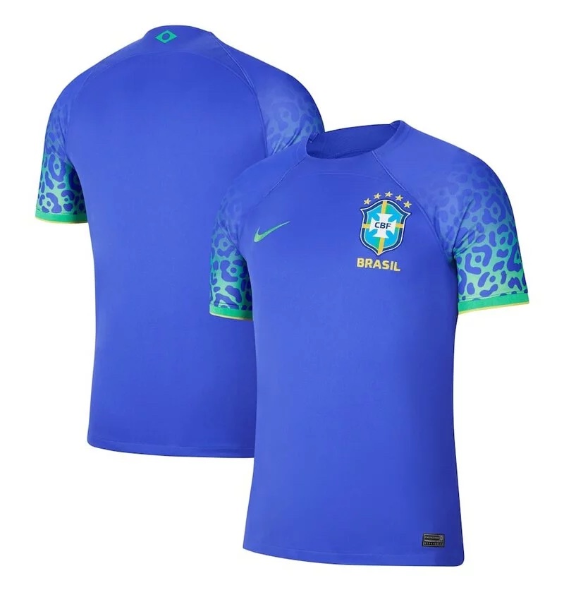2022 FIFA World Cup - Brazil National Team Away Neymar Jersey
