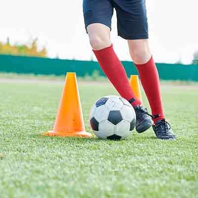 Equipment Assisted Soccer Training!